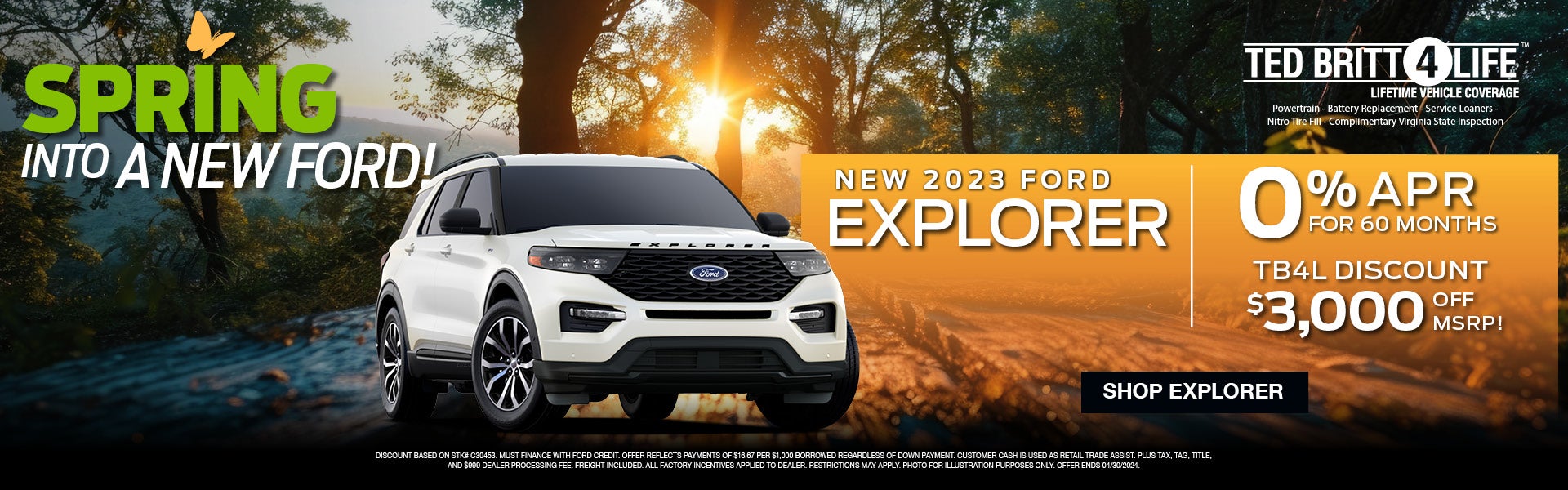 new 2023 ford explorer